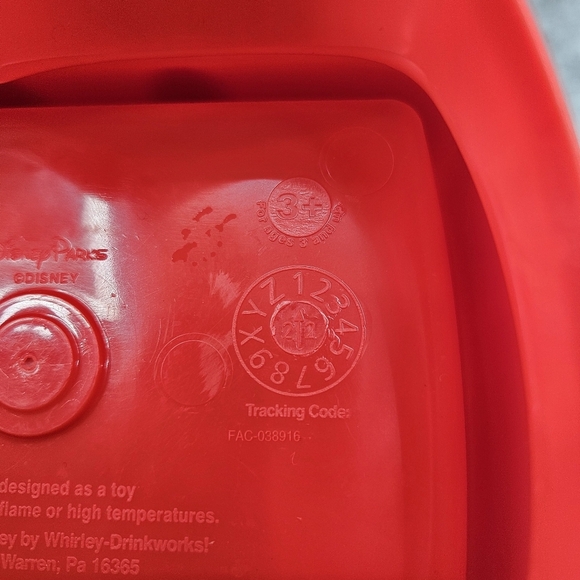 DISNEY PARKS Souvenir Mickey's Kitchen Sink Mouse Ice Cream Sundae Dish Bowl - Picture 9 of 11